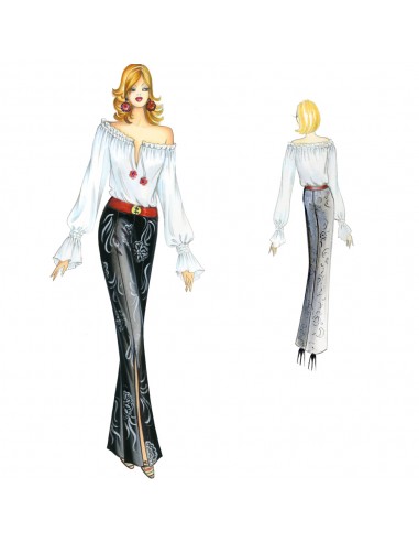 Sewing pattern 6574 2