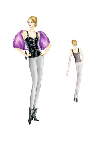 Sewing pattern 6604 2