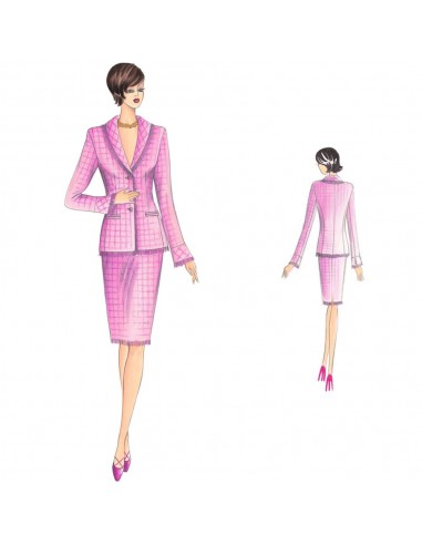 Sewing pattern 6654 2