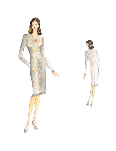 Sewing pattern 6651 2