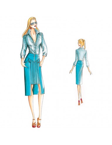Sewing pattern 3077 2