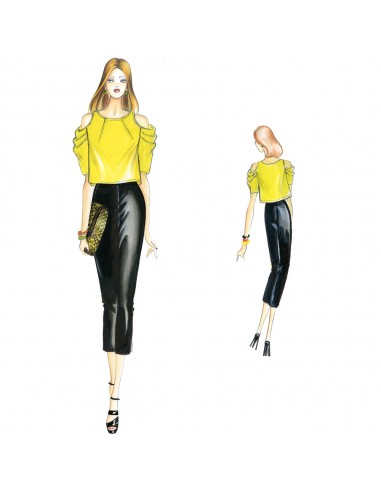 Schnittmuster nähen 6782 2