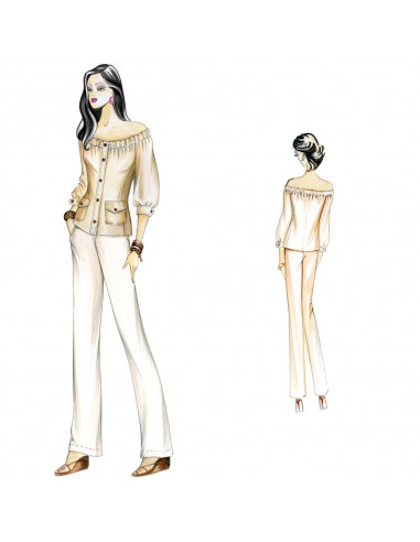 Sewing pattern 6906 2