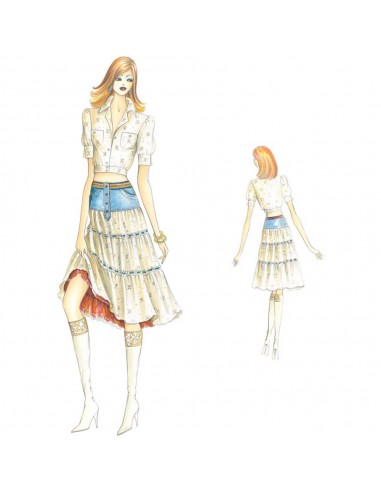 Sewing pattern 6786 2