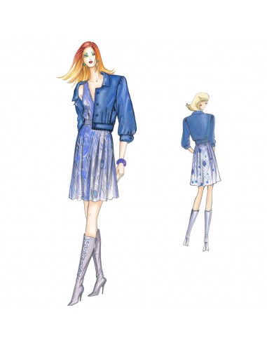 Sewing pattern 6733 2