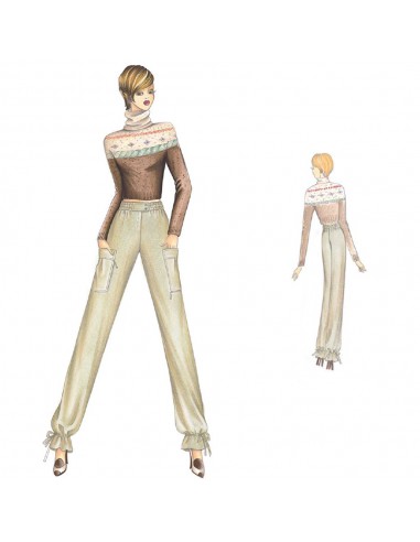 Sewing pattern 6802 2