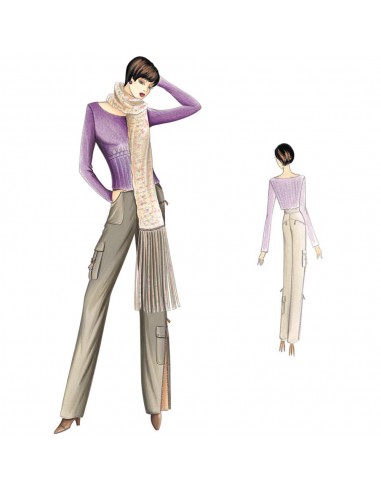 Sewing pattern 6803 2