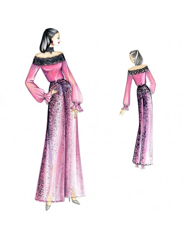 Schnittmuster nähen 6576 2