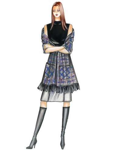 Schnittmuster nähen 0857 2