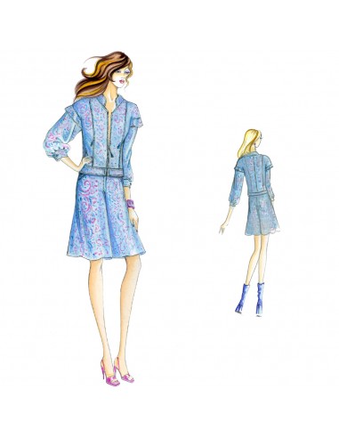 Sewing pattern 6907 2