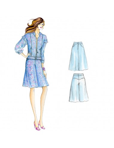 Sewing pattern 6908