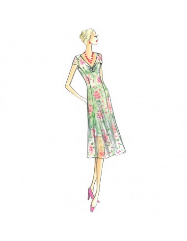 Sewing pattern 6124 2