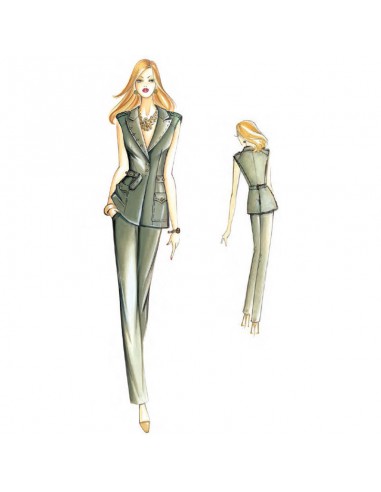 Patrón de costura 6045 2