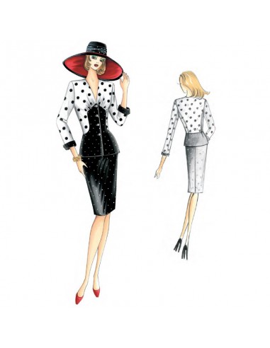Sewing pattern 6041 2