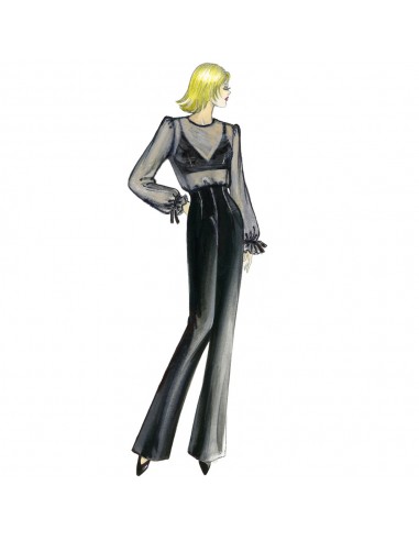 Schnittmuster nähen 6842 2