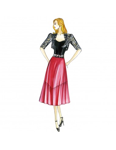 Sewing pattern 6966 2