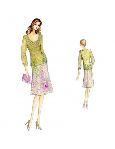 Schnittmuster nähen 6965 2