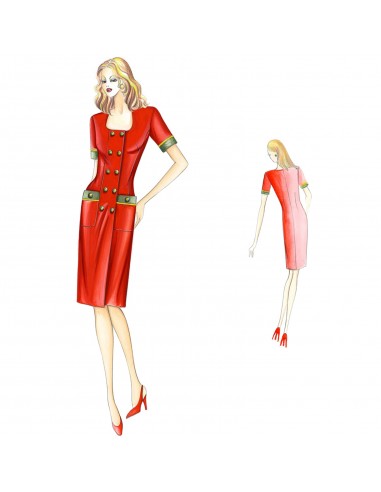 Sewing pattern 6950 2