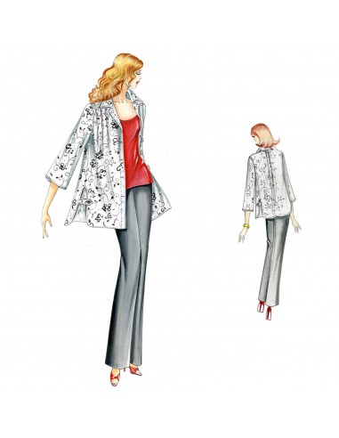 Schnittmuster nähen 6864 2