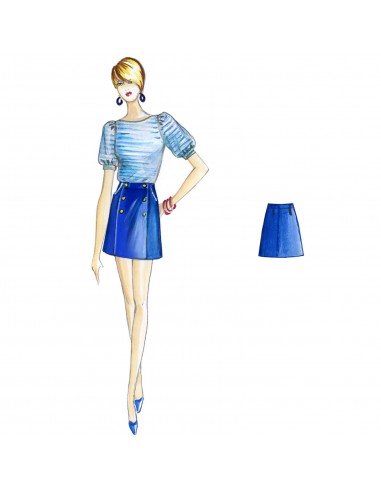 Sewing pattern 6857 2