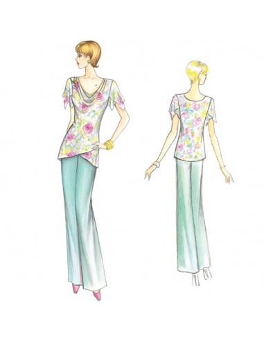 Schnittmuster nähen 5257 2