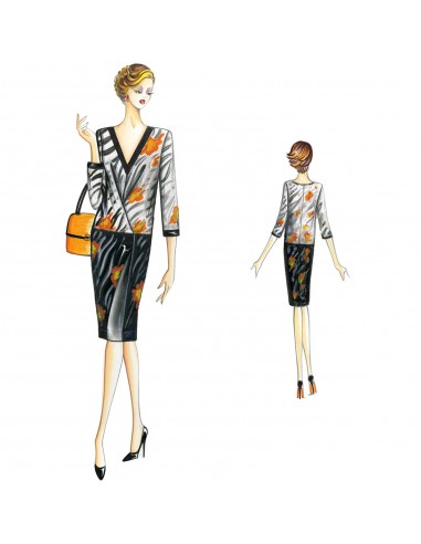 Schnittmuster nähen 6833 2