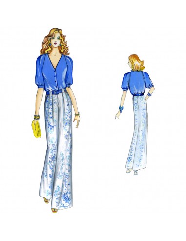 Schnittmuster nähen 6771 2