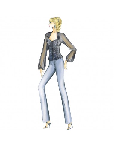 Sewing pattern 6701 2