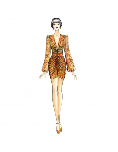 Sewing pattern 6673 Sewing pattern 6673