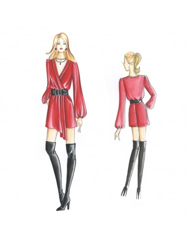 Sewing pattern 6504 2