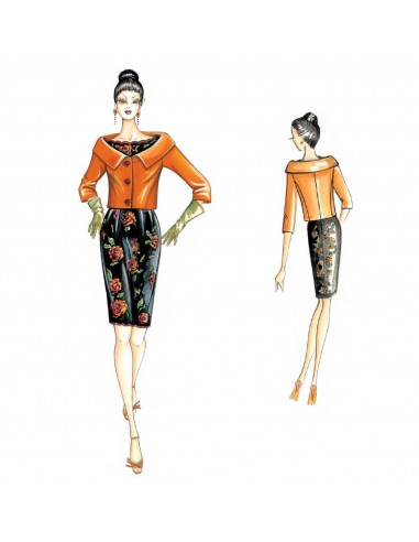 Sewing pattern 6128 2