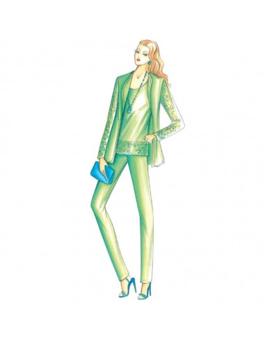 Schnittmuster nähen 3329 2