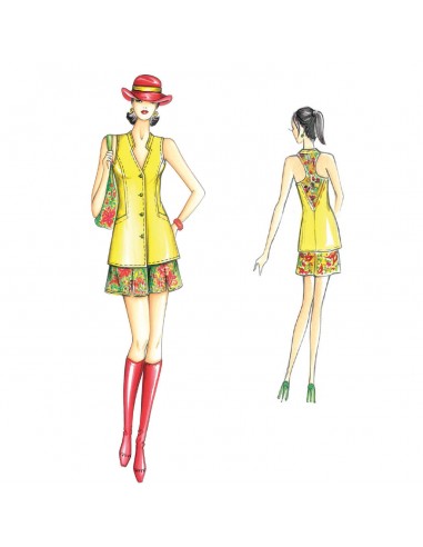 Schnittmuster nähen 3387 2