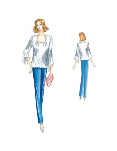 Model 3399 PDF Sewing Pattern Dress