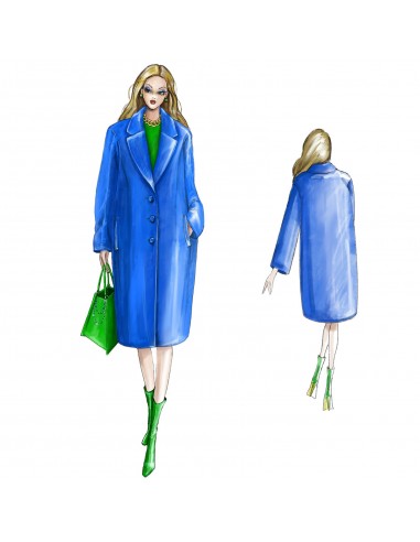 Sewing pattern 7056 2