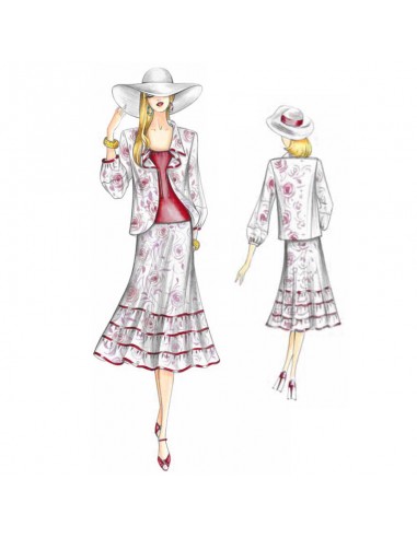 Sewing pattern 1610 2