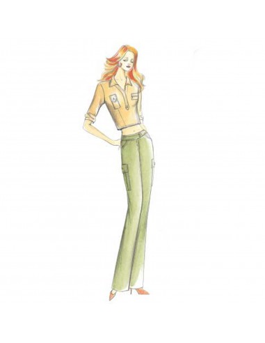 Sewing pattern 9866 2