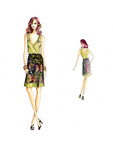Sewing pattern 6845 2