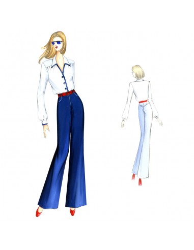 Sewing pattern 7124 2