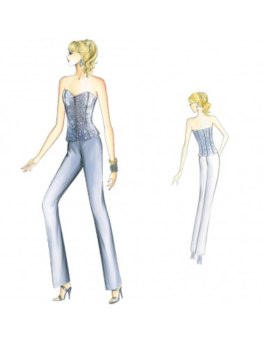 Sewing pattern 6701 2