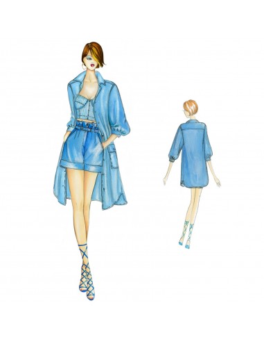 Sewing pattern 6897 2