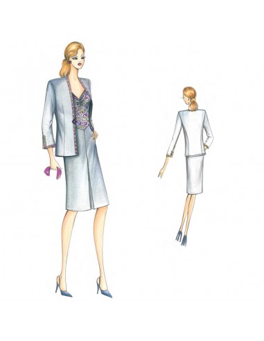 Sewing pattern 6076 2