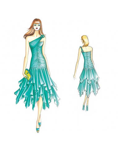 Patrón de costura 6381 Patrón de costura 6381