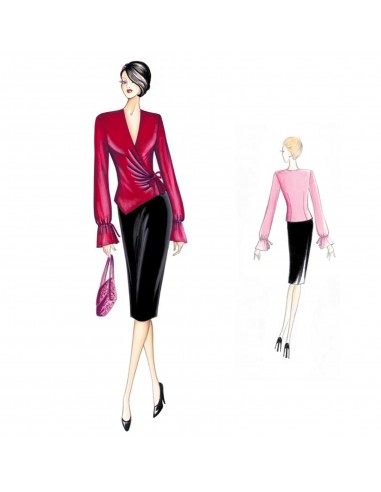 Schnittmuster nähen 7164 2