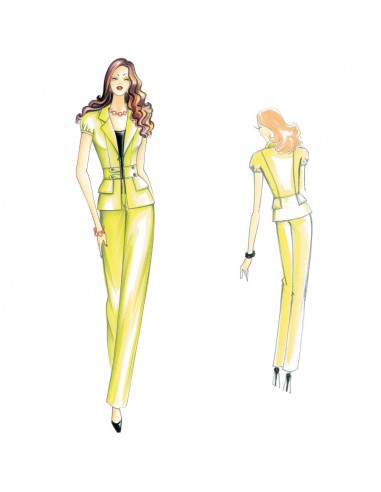 Schnittmuster nähen 2410 2