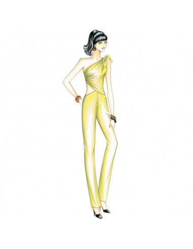 Jumpsuit partners and fashion illustration  CatherineGraceBaldwin