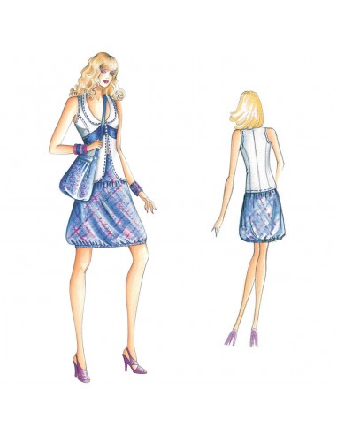 Schnittmuster nähen 2210 2