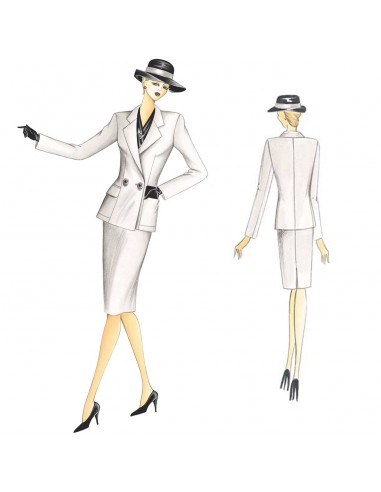 Sewing pattern 9651 2