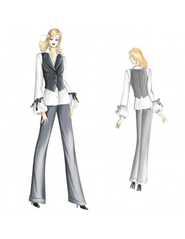 Sewing pattern 1454 2