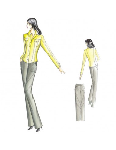 Sewing pattern 1496 2